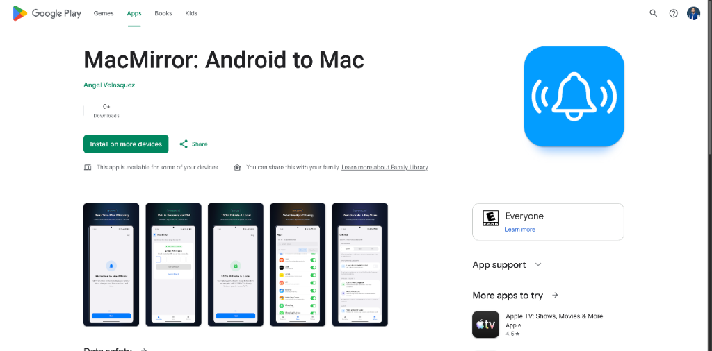 MacMirror - Android to macOS Notification Mirroring