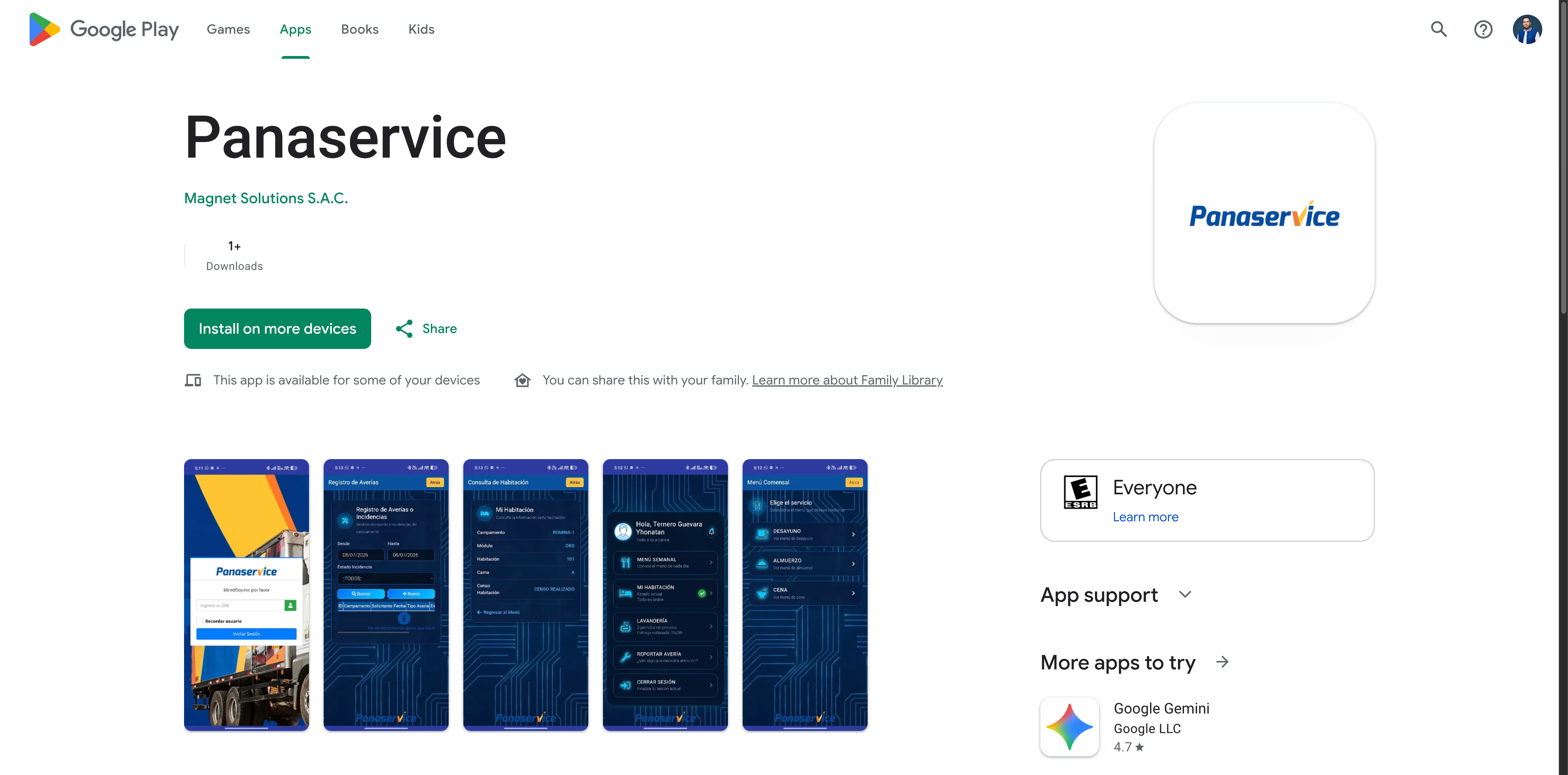 Panaservice Mobile Enterprise Ecosystem